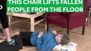 This Chair Lifts Fallen People From the Floor in Under 1 Minute | The Raizer falls lifting device.