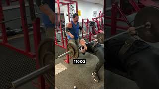 110KG Bench Press PR