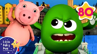 London Bridge Is Falling Down! | Nursery Rhymes and Kids Songs | Little Baby Bum | Animal for Kids