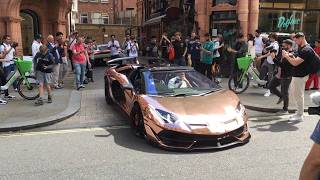 PANDEMONIUM! YouTuber DMO DEEJAY STRIKES AGAIN In Lamborghini Aventador SVJ! Car Spotters IN FRENZY