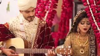 Pakistani news anchor Irza khan singing on her Wedding