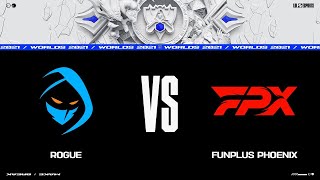 FPX vs. RGE | Worlds 2021 Групповая стадия День 4 | FunPlus Phoenix vs. Rogue