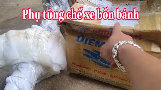 Phụ tùng chế xe bốn đã về /THUẬN TRỌC TV