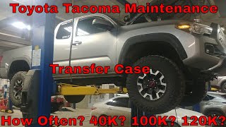 How Often Should You Change Your Transfer Case Oil - 3rd Gen Toyota Tacoma Maintenance Guide