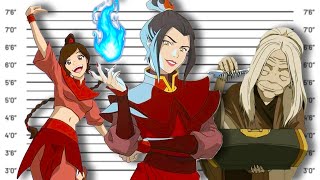 If Avatar The Last Airbender Villains Were Charged For Their Crimes (Nickelodeon Villains)