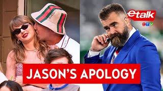 Jason Kelce is 'not proud' of his public altercation | News