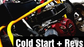 Azusa Mini Bike Cold start ( ANGRY SOUNDING)