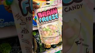 *Brain Freeze Dried Candy*| Rainbow Mini Marshmallow Must Try‼️Ice Cream #subscribe #shorts #candy🍬