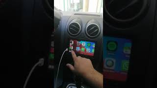 nissan qashqai install new screen with carplay