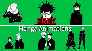 7 free jjk manga animations(download in description)