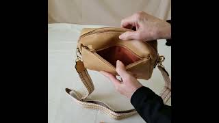 iovebags Small Crossbody Purse for Women Triple Zip Shoulder Handbag Review, Very Attractive shoulde