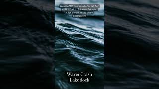 Lake waves Sound Effect. Free Copyright SOUND EFFECTS | SoundME #shorts