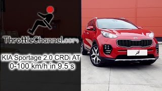 KIA Sportage 2.0 CRDi 185 AT acceleration - ThrottleChannel.com