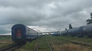 TREN SPECIAL-Trenul Soarelui IRN 1941(Satu Mare-Mangalia) pleaca din Statia Saru Mare- 2023🚊🌞