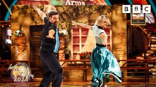 Nick Knowles and Luba Mushtuk American Smooth to Parklife by Blur ✨ BBC Strictly 2024