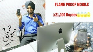 Flame Proof Mobile Phone | Unboxing | Crux Mobiles