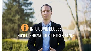 COVID-19 | Point d'information pour les parents