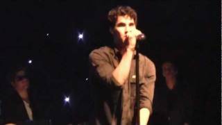 SPACE Tour Boston 8pm 2011 "To Have a Home" Darren Criss [edited for shaky camera]