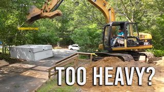 Finishing This Hillside Septic System!