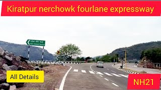 Kiratpur nerchowk fourlane expressway 😍 Work update 🛣️New constructed NH || fourlane update