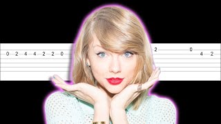 Taylor Swift - Anti-Hero (Easy Guitar Tabs Tutorial)