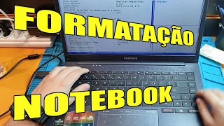 COMO FORMATAR QUALQUER NOTEBOOK COM PENDRIVE