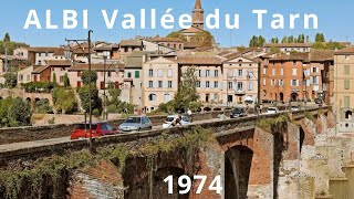 Albi Tarn 1974 Caisse Epargne musee cathedral Pont Napoleon musee Charles portal Cordes Sur Ciel