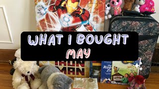 What I Bought in May