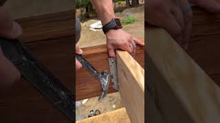 How to secure a floor joist! #diy #tools #construction