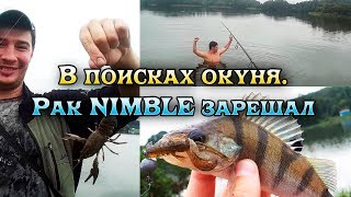 В поисках окуня. Рак NIMBLE зарешал!