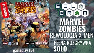 Marvel Zombies: Rewolucja X-men | PREMIERA | pełna rozgrywka solo | zasady gry | gameplay 154