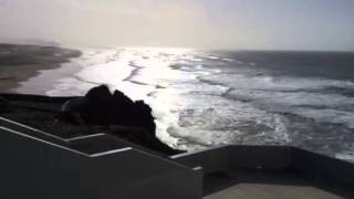 SF VIDEO-POSTCARD No. 76: TIME LAPSE OF OCEAN BEACH FROM THE CLIFF HOUSE