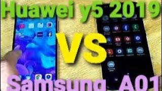 Huawei Y5 2019 compare samsung A01