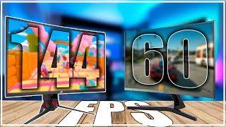 ¿ Es MEJOR 60 FPS o 144 FPS ? 🈯️ | Overclock Monitor 60 Hercios a 75 Hz | CurTech