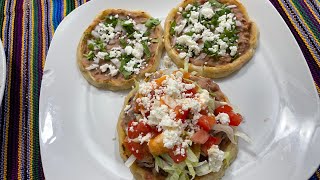 Sopes de Cecina