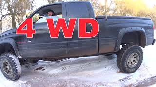 Dodge Ram 1500 offroad 2WD vs 4WD/ RU Rooki