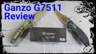 Ganzo G7511 (F7511) Review