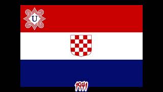 Historical flags of Croatia 🇭🇷