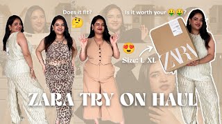 Zara Try On Haul in Size L/XL!? Does it Fit?🤔 Is it worth your money?💰