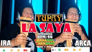 LA SAYA - TUPAY (Caporal) - NOTAS DE ZAMPOÑA - SACANDO MELODIAS