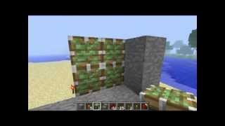 Minecraft-How to make a piston house