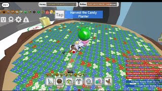 Getting *10 glue* from Candy Planter - Bee Swarm Simulator