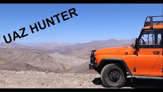 UAZ Hunter Atacama en Atacama: El vehículo todo terreno más robusto - algunos datos.