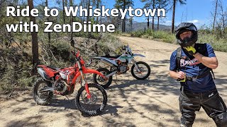 Ride to Whiskeytown on 2021 KTM 500 EXC-F & 2022 Beta 430 RR-S