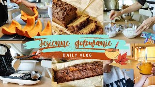 Jesienne gotowanie | Pyszny chlebek dyniowy | Vlog domowy