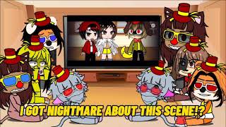 Jellystone and Horror Banana Splits react to Tally vs Fleegle Banana Splits Movie AU for Mugmanxnat