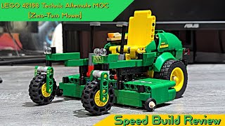 LEGO 42168 Technic Alternate MOC (Zero-Turn Mower) - LEGO MOC Speed Build Review