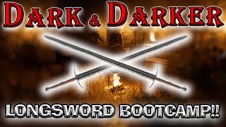 Another Longsword Bootcamp Stream Highlights from Dark and Darker