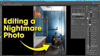 Spray and Pray Method for Photographing Interiors