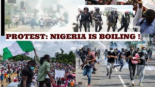 14 DĮEƊ AS NIGERIAN PROTESTERS CLASH WITH POĹIÇE ACROSS NIGERIA  🇳🇬